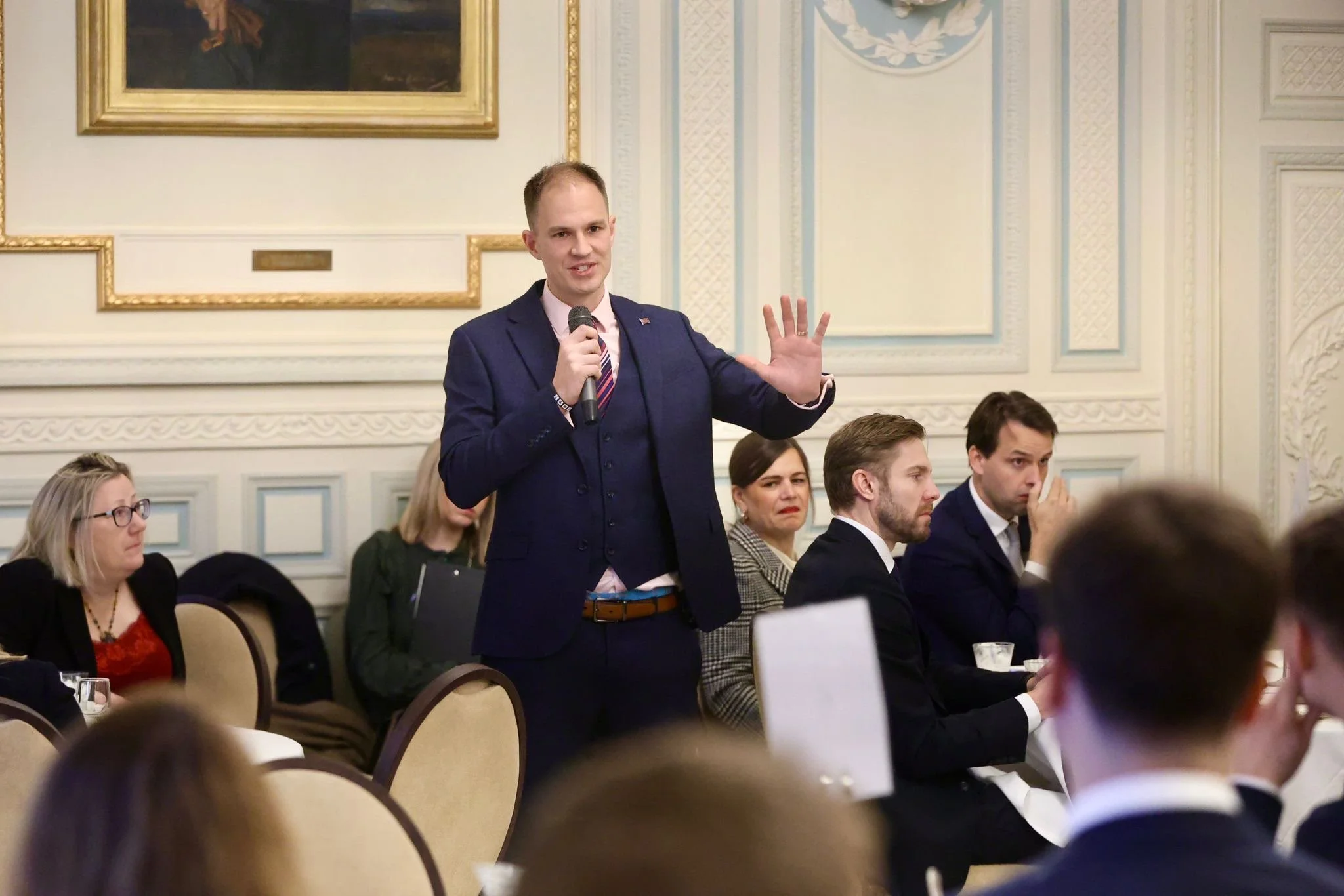 Pharma leaders in a working session
